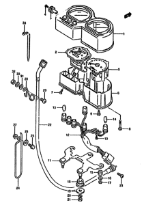 DR650 Speedometer-tachometer