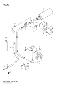 GSX-R1000 Evapo system