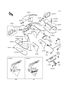 ZX600 Cowling comp