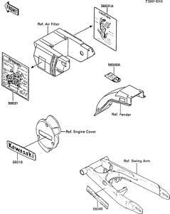 EX305 Лейбл предостережения