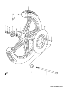 GN125 Transom + tube