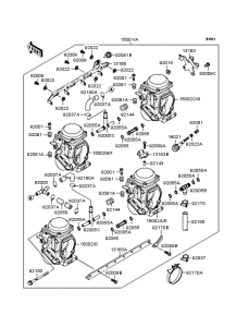 ZX250 キャブレター