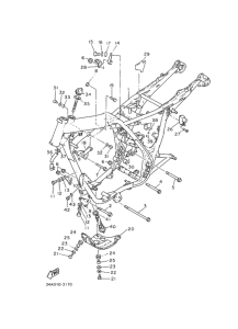 SR400SP ﾌﾚｰﾑ