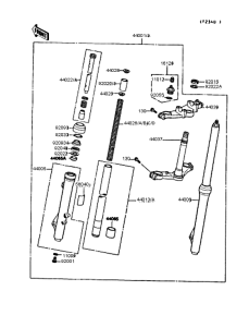  Передняя вилка