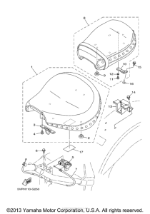 XV17ATYCR Сиденье