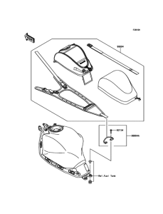 EX650 Accessory(Tank Bag)