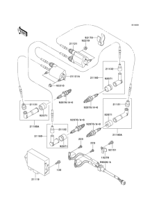 VN1500 Система зажигания
