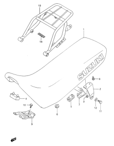 DR350 Пружина