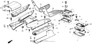 CH250 Панель пола