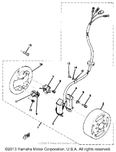 GT80C Flywheel magneto