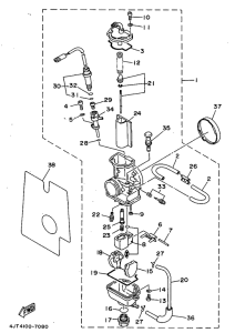 TZ125 Карбюратор