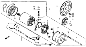 CH125 Стартер