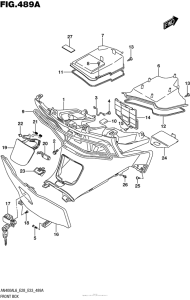 AN400 (ABS) Передний ящик