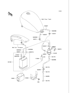 VN750 Fuel evaporative system(1 / 2)(ca)