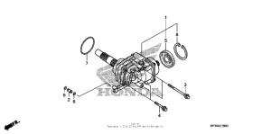 VT1300CS Side gear case