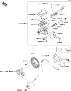 VN1700 Главный тормозной цилиндр