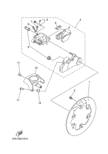  Задний суппорт
