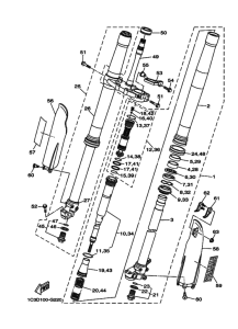 Передняя вилка