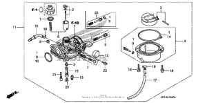 CRF70F Карбюратор