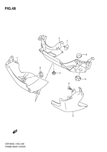 VZR1800 Frame body cover