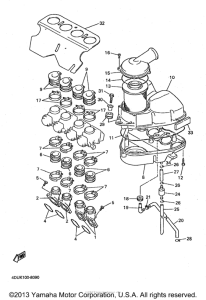 XJ600SK Впускная система