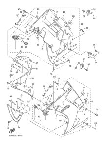 FJR1300 Обтекатель 2