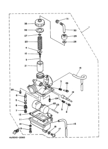 RX50 Tobera  carburador