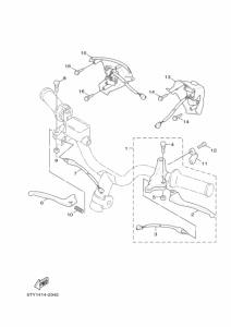 XC125 ﾊﾝﾄﾞﾙｽｲﾂﾁ & ﾚﾊﾞｰ