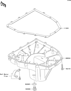 ZX600 Маслянный поддон