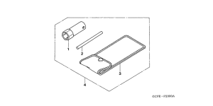 CRF70F Инструмент