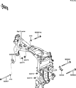 ZX900 Frame fitting