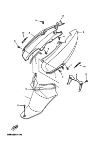 YN50 Боковая крышка