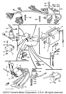 XJ900RK Электрика