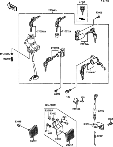 EX500 Ignition switch(1 / 2)
