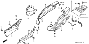 SFX50SMM Body cover /  luggage carrier