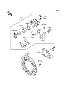  Задний тормоз