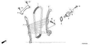 CB300F Cam Chain + Tensioner