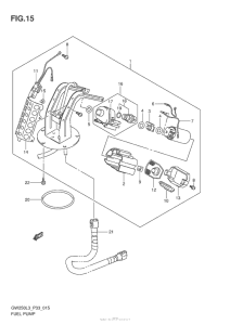 GSX-R250 Топливный насос
