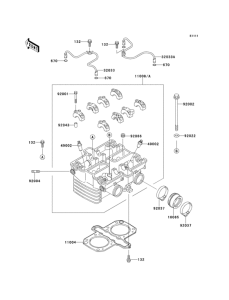 EN500 Головка цилиндров