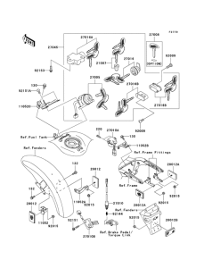 VN1600 Замок зажикания