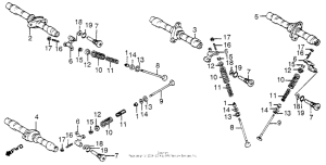 VF1100C Распределительный вал и клапана