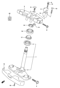 GZ250 Траверса нижняя