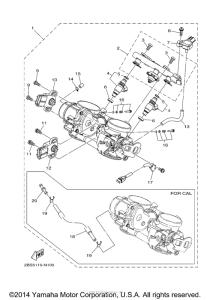 XTZ1200E Впускная система