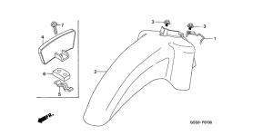 SGX50S Переднее крыло