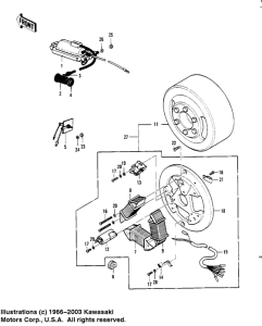 KV100 Ignition / generator