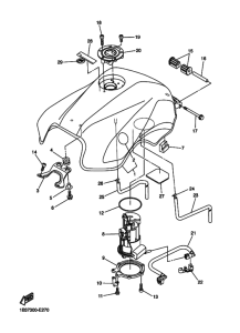 FZ6-N Tank fuel