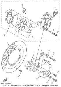  Передний суппорт