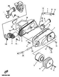 YP150D Впускная система