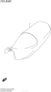 DL650X (ABS) High Seat (Optional)