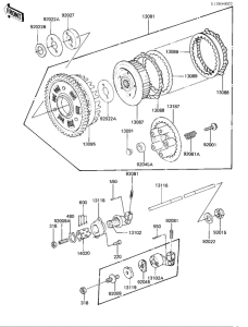 KZ1000 Бендикс